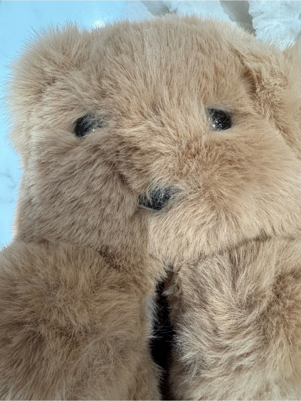 SKIMS Teddy Bear Slippers size 36 - Picture 5 of 6